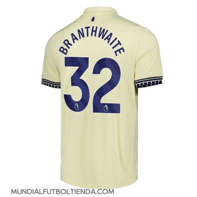 Camiseta Everton Jarrad Branthwaite #32 Segunda Equipación Replica 2025-26 mangas cortas Camiseta Everton Jarrad Branthwaite #32 Segunda Equipación Replica 2025-26 mangas cortas